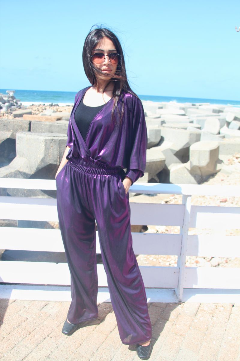 Purple Jumpsuit