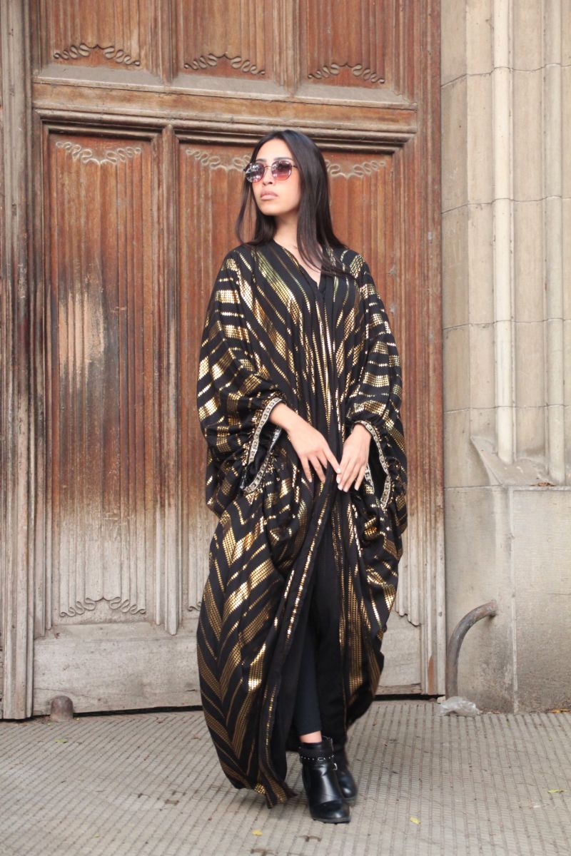 Gold and Black Kaftan