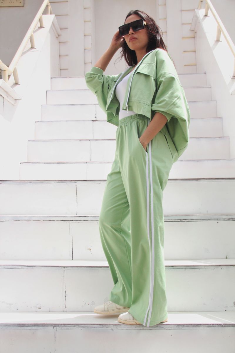 Green Track Suit