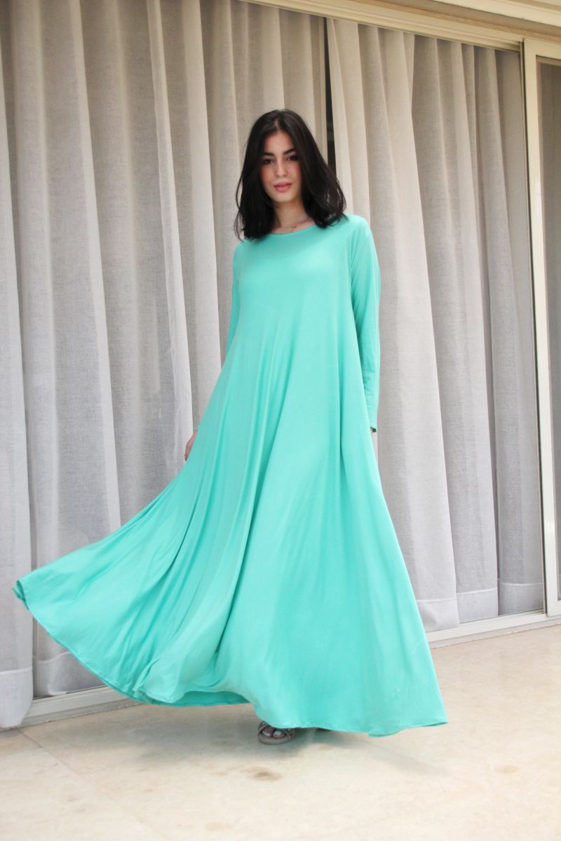 Mint Twirly Dress