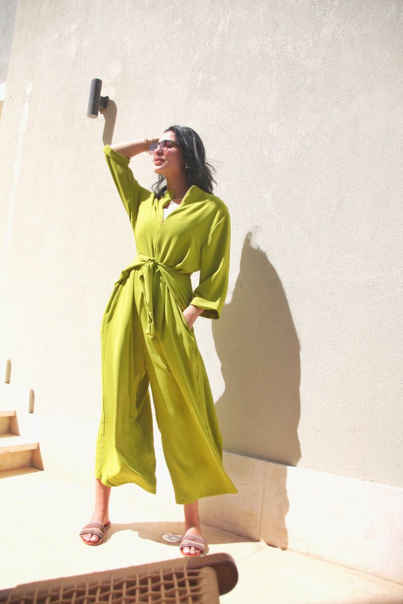 Green Jumpsuit