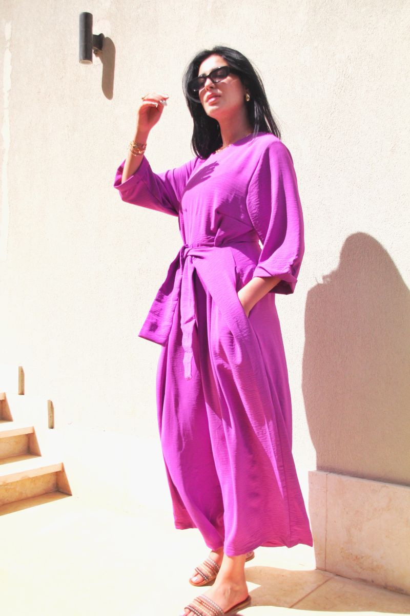 Magenta Jumpsuit