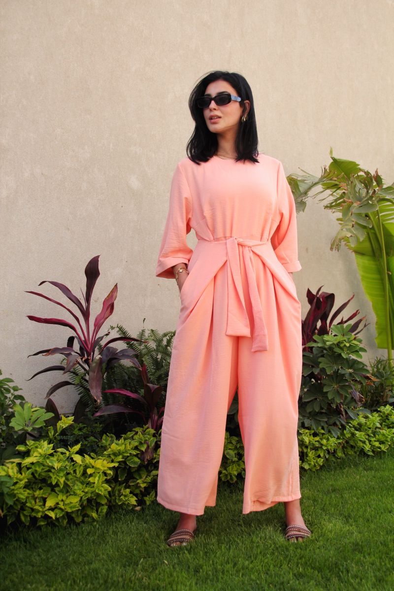 Salmon Jumpsuit