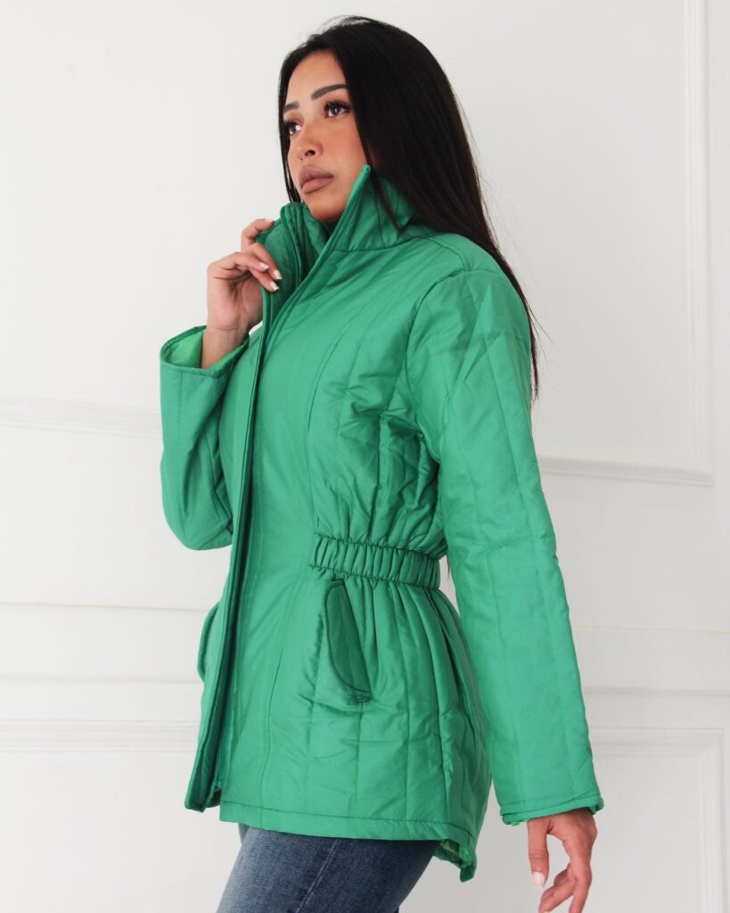 Green Quilted Jacketl/xl