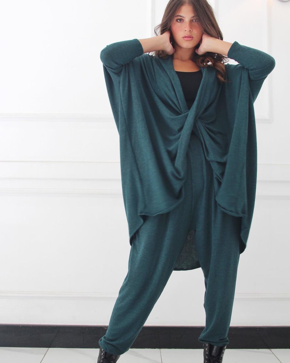 Teal Wrap Around Set