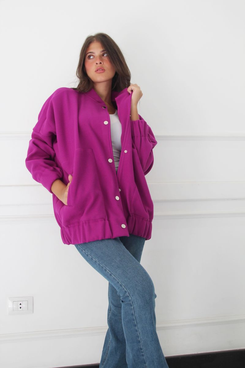 Purple Bomber Jacket